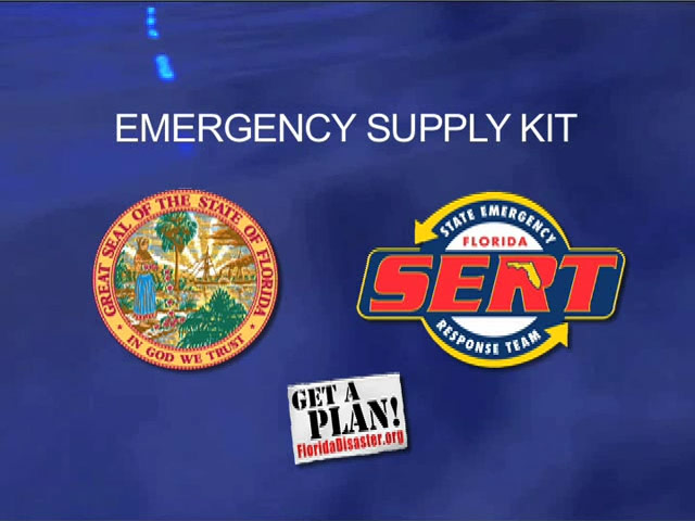 Kit de suministros de emergencia